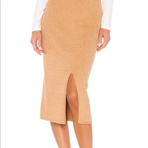 Free people skyline midi skirt size M